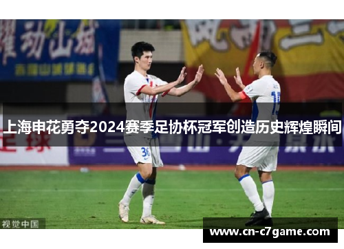 上海申花勇夺2024赛季足协杯冠军创造历史辉煌瞬间